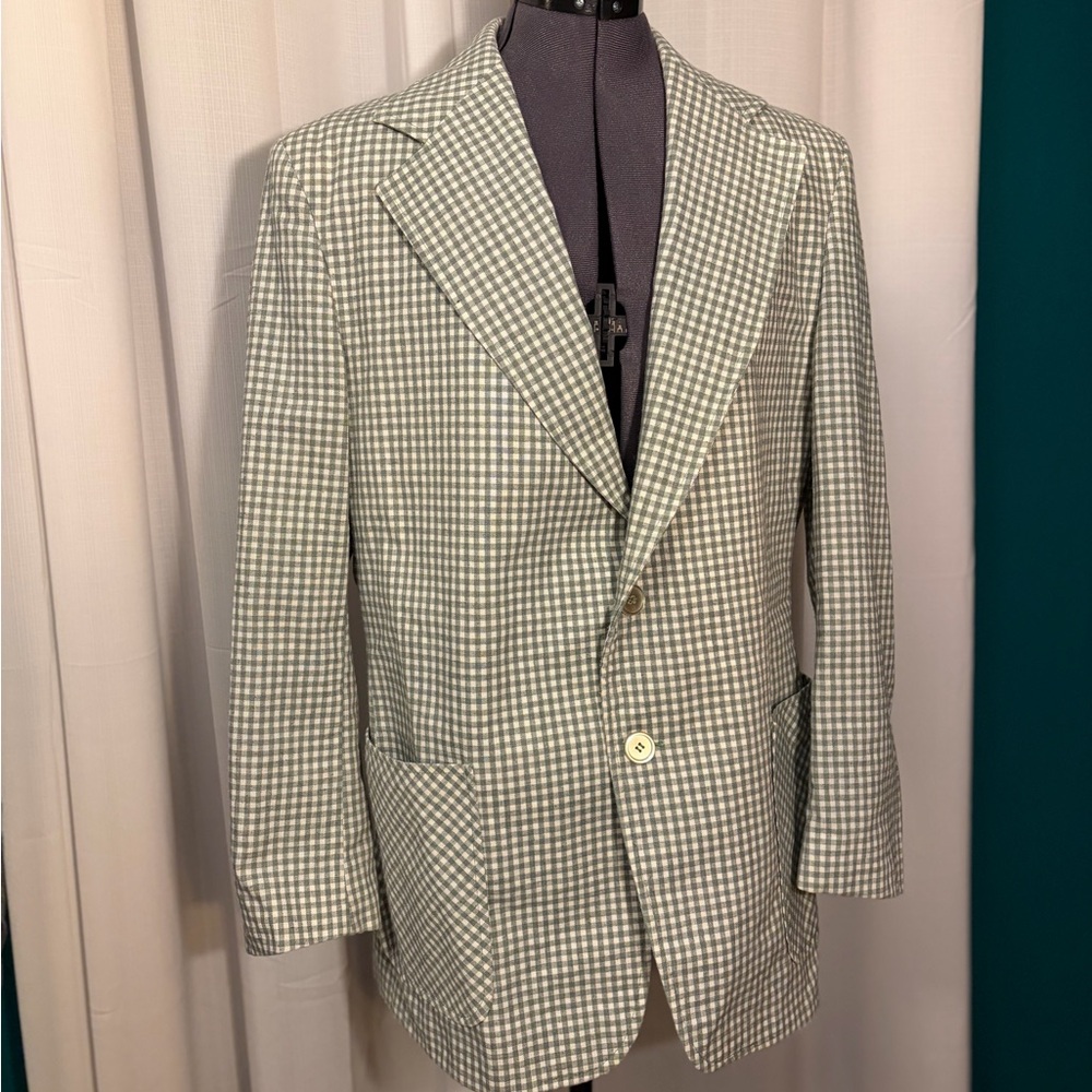 Classic Checkered Blazer for women